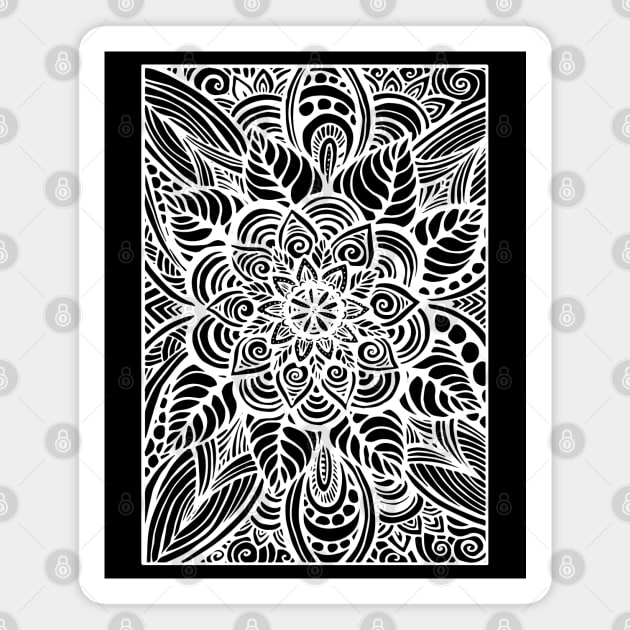 mandala Magnet by asiancoffeegirl